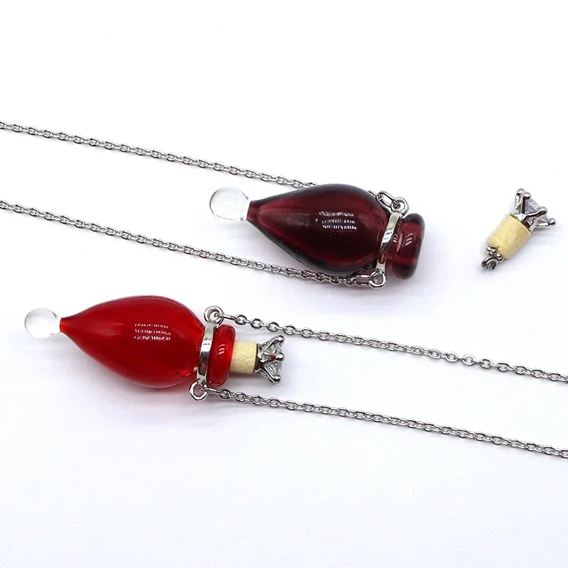 Vintage Perfume Bottle Necklace | Perfume Bottle Pendant