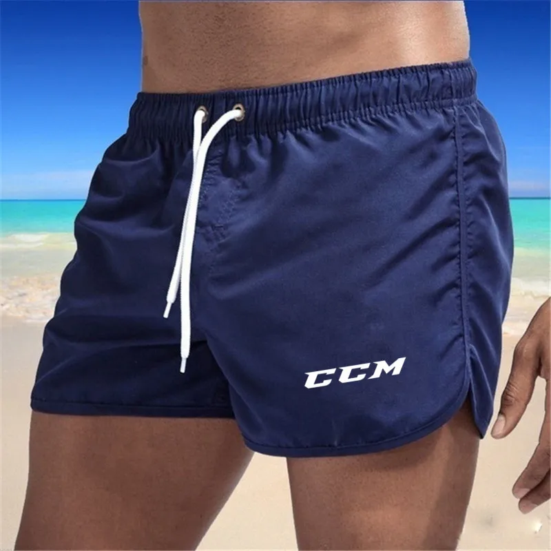 CCM Men Swimwear Swimsuit Swimming Trunks Mens Swim Briefs Maillot De Bain Homme Bathing Suit Surf Beach Wear Man Board Shorts