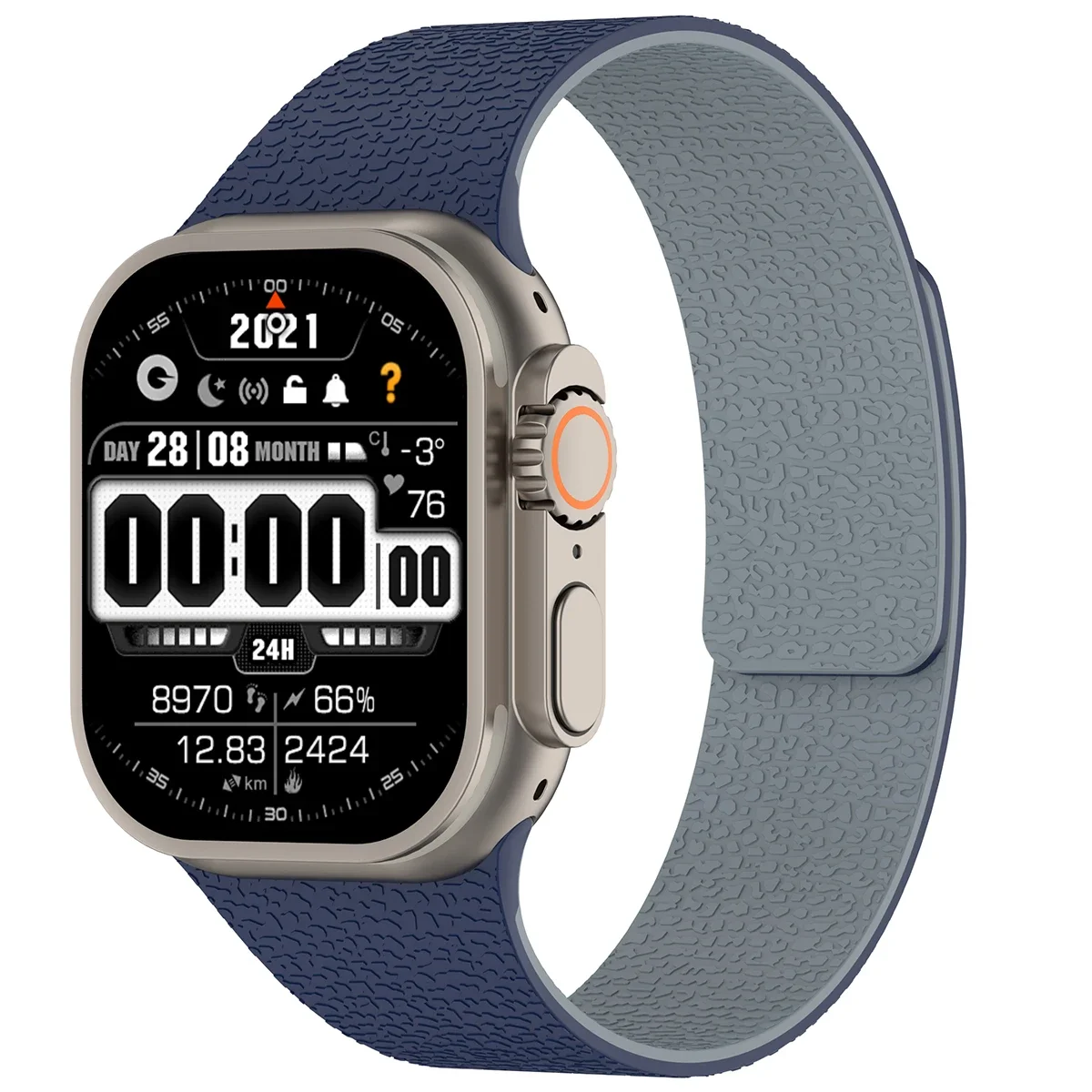 Magnetic Silicone Sport Strap