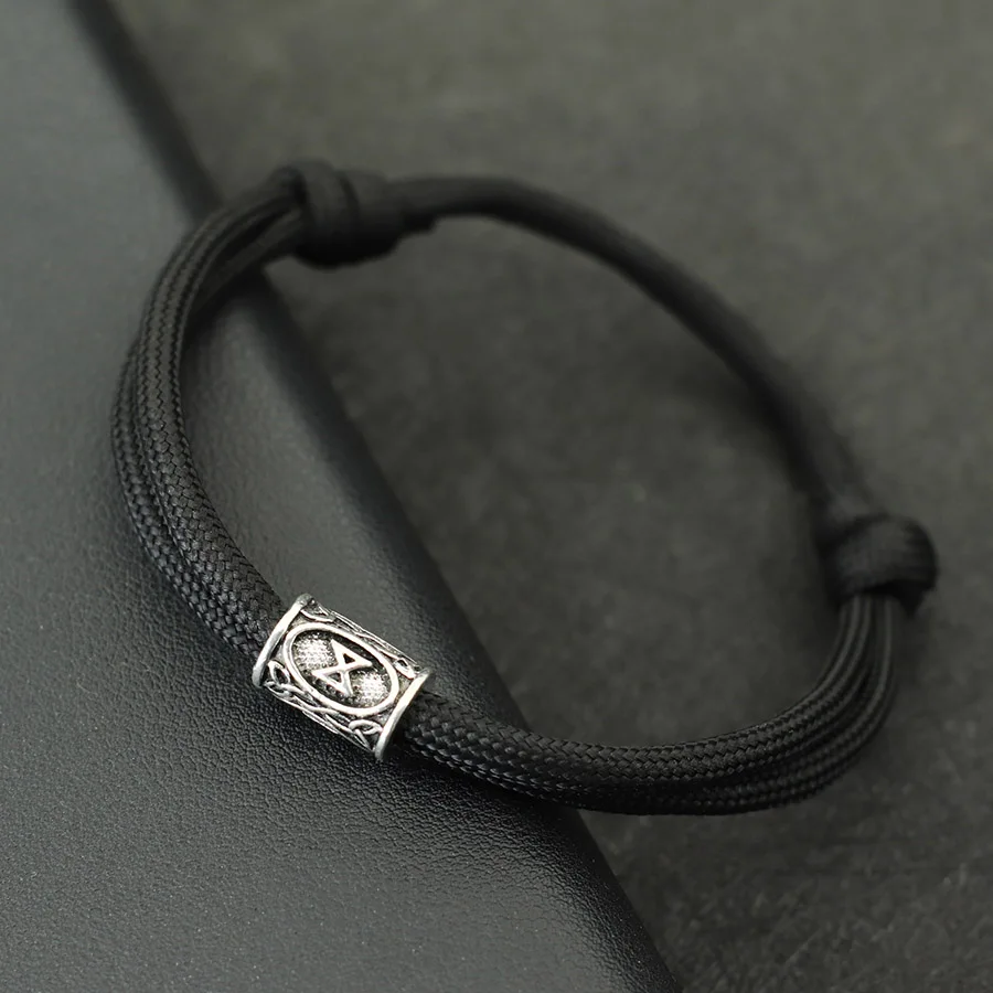 Handmade Adjustable Paracord Viking Bracelet for Men