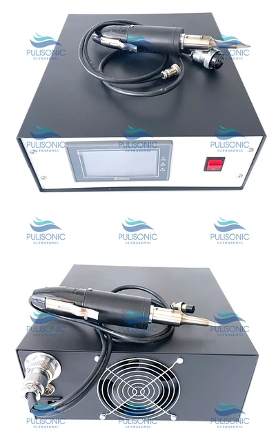 Handheld Ultrasonic Cutter 35khz Laboratory Industrial Ultrasound Plastic  Cutting Knife Machine And Digital Generator