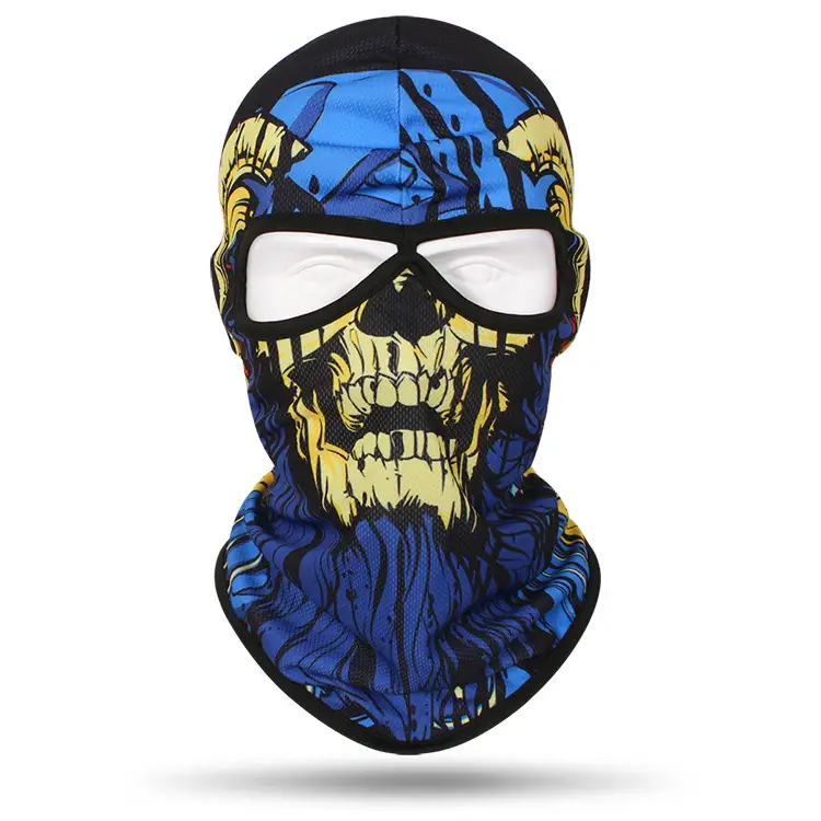 Ski Mask 2 Hole Windproof Balaclava Skull Full Face Mask Men Women Head Neck Warmer Face Cover Motorcycle Cycling Biker Hood Cap - Image 3