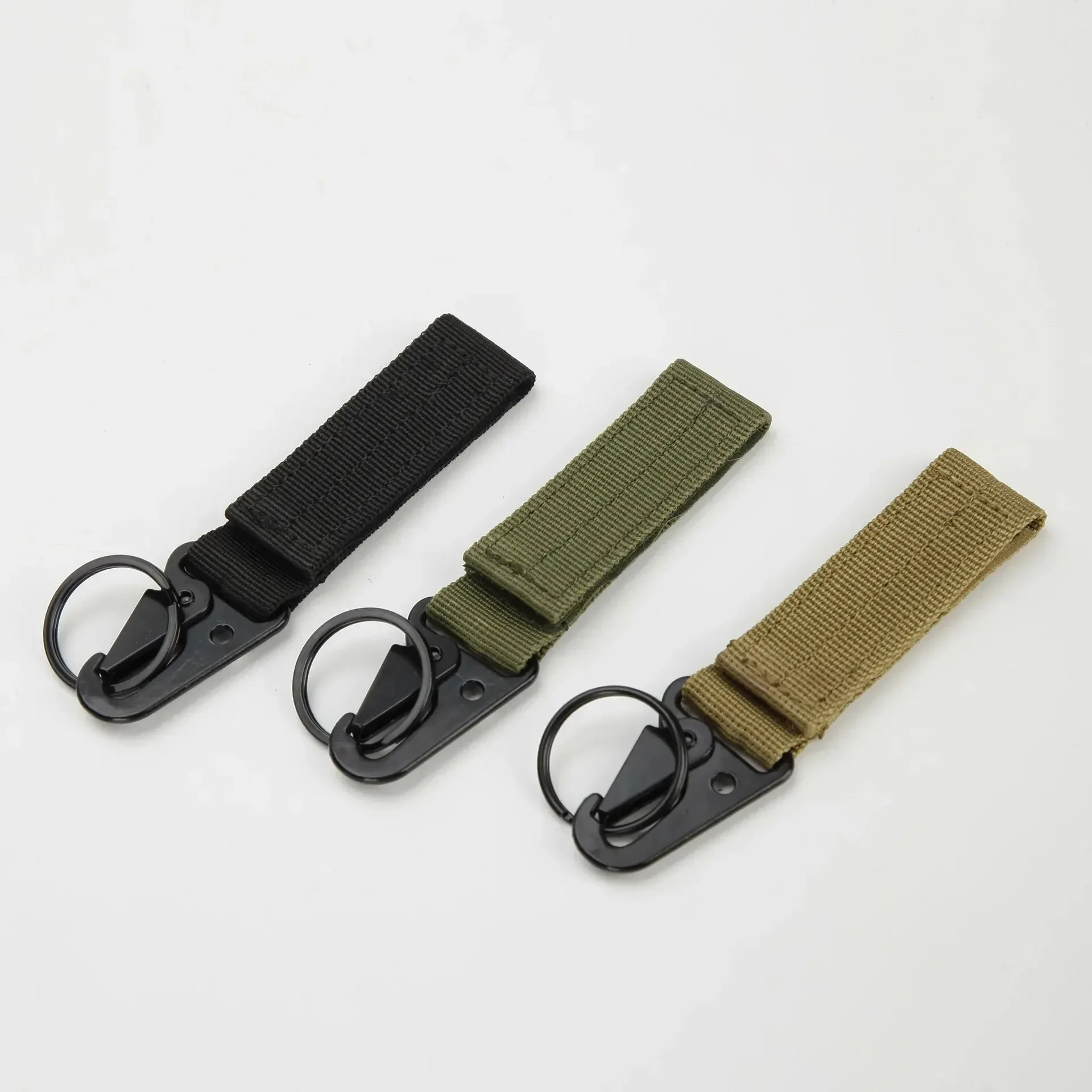 Outdoor Tactical Backpack Accessories Crochet Strap Buckles and Woven Strap Buckles 2 Pieces Yoga mat strap Yoga mat holder