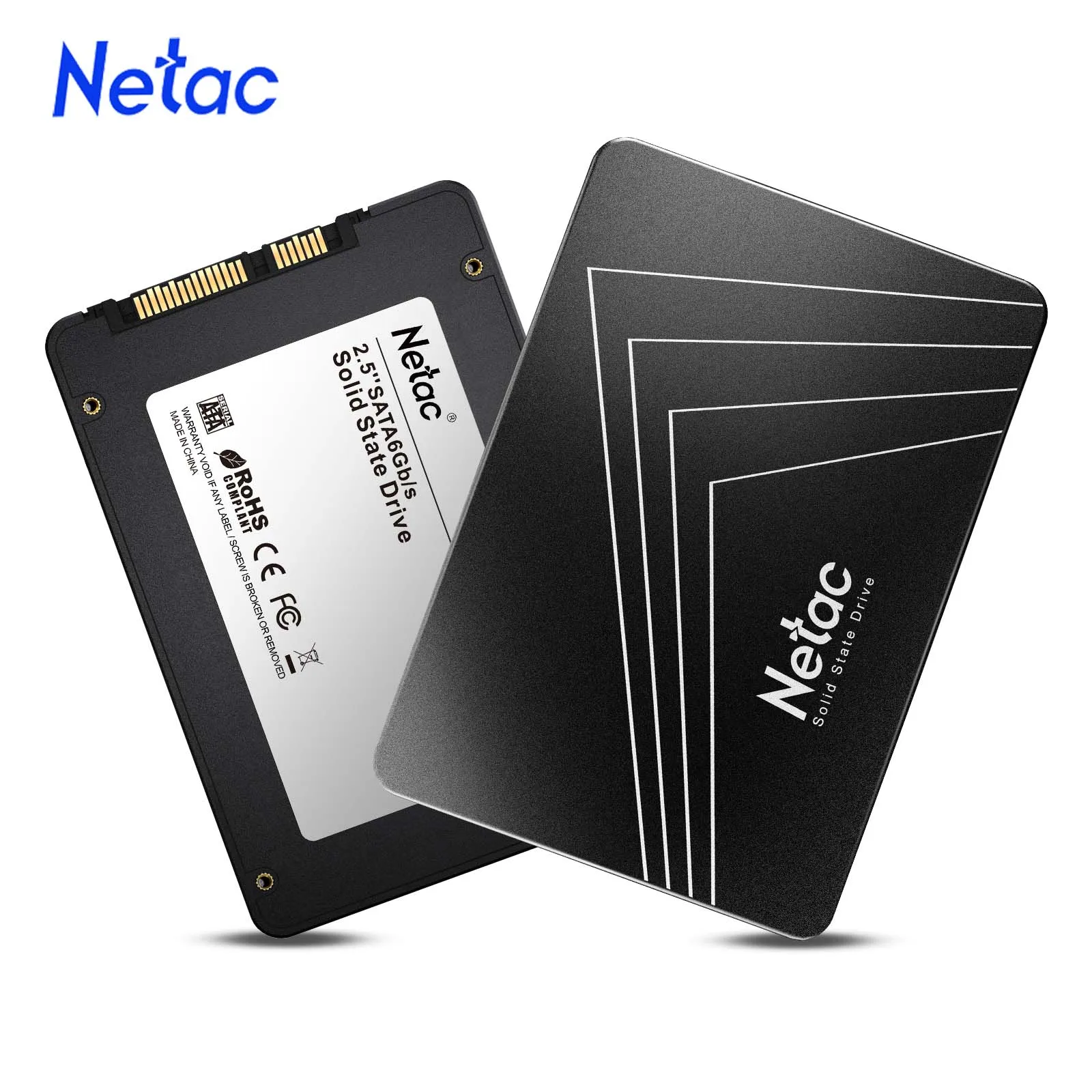 Netac SATA SSD Dysk twardy 128GB 256GB 512GB 1TB 2TB SATA3 2,5-calowe dyski Wewnętrzny dysk twardy do laptopa PC