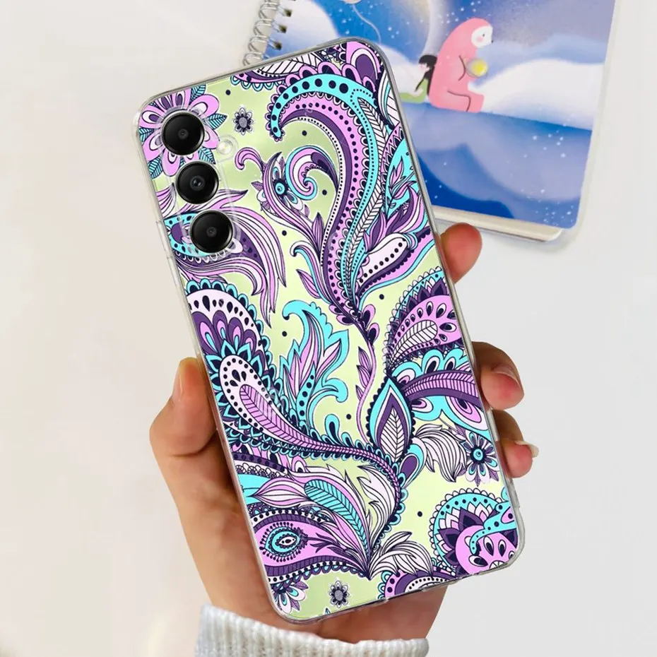 Stylish Soft Silicone TPU Phone Case - Fashion Painted Design