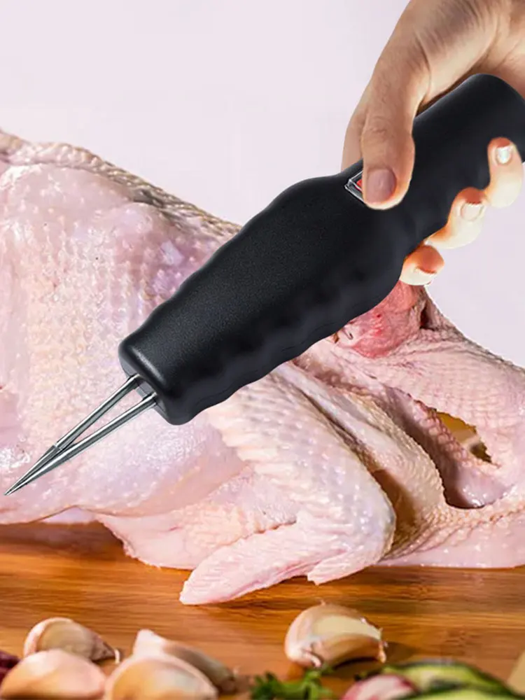Electric Chicken Plucker Machine Poultry Short Hair Plucking Tool Portable Chicken Defeather Machine Waterproof for Duck Goose