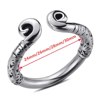 Stainless steel Head Glans with Pressure Joy ball beads delay time erection metal penis lock bondage cock ring male sex toy men 6