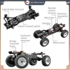 MN168 RC Car 1:12 Full Scale RTR Version MN Model 2.4G 4WD 280 Motor Proportional Off-Road RC Remote Control Car for Boys Gifts 5