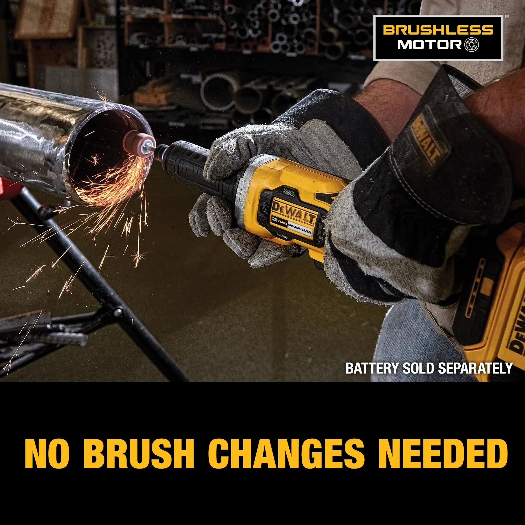 DEWALT ハンドグラインダーDCG426 18v 20v