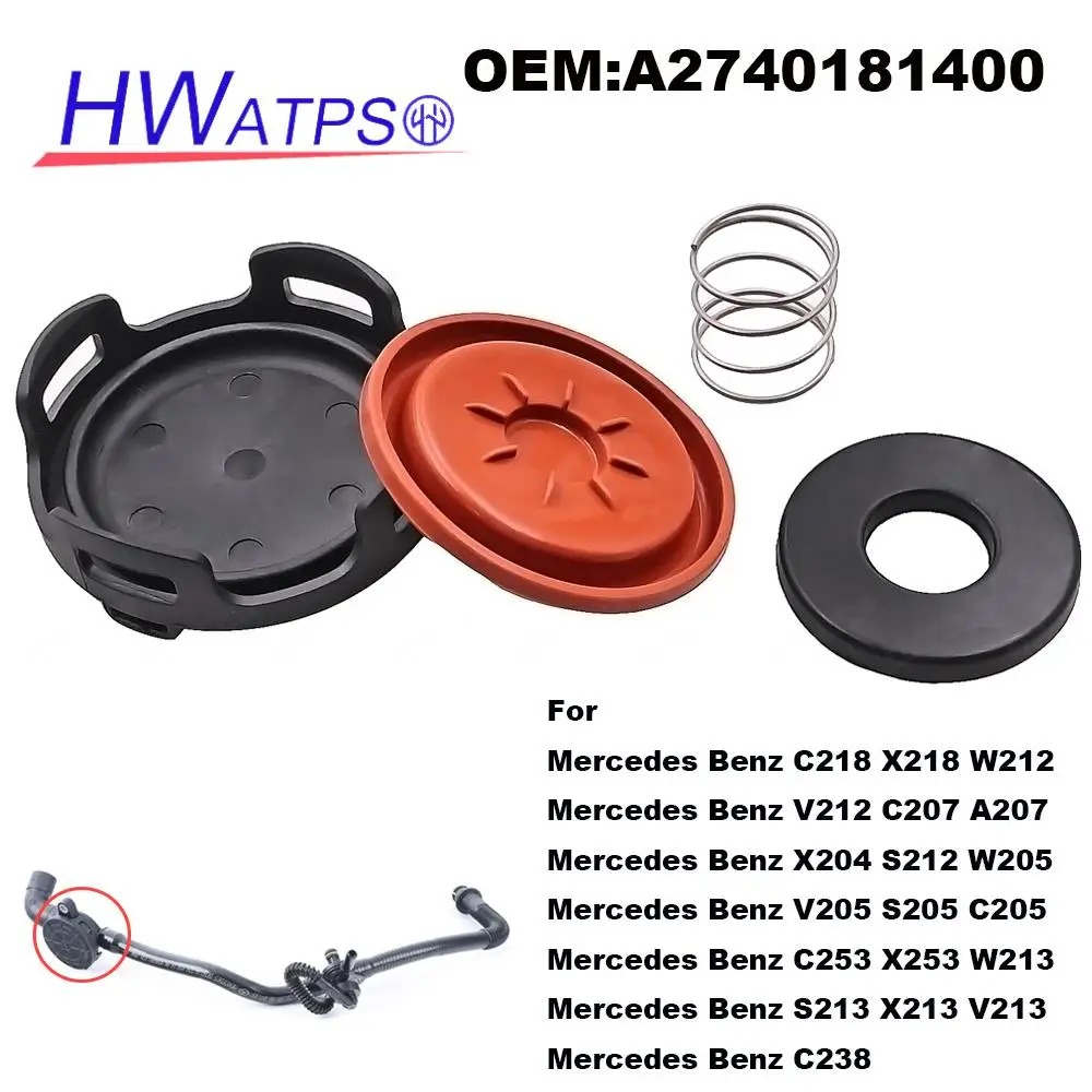Новая крышка шнура вентиляционного отверстия двигателя A2740181400 A2740180521 для Mercedes Benz W212 V212 C207 A207 X204 S212 W205 V205 M274 M270 1,6l 2,0 л