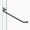 Shower Doors 60" W X 62" H Double Sliding Glass Bathroom Shower Doors for Bathtub, 1/4" Thick Clear Tempered Glass, Matte Black 4