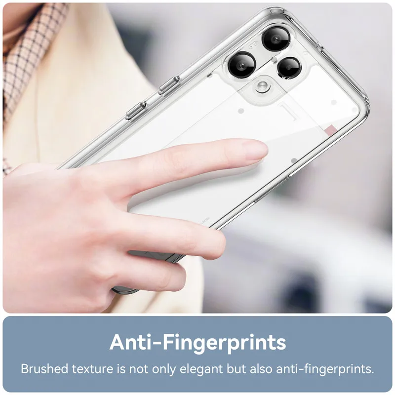 Ultimate Shockproof Clear Phone Case - Durable PC + TPU Silicone Cover