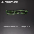 177.8cm black green