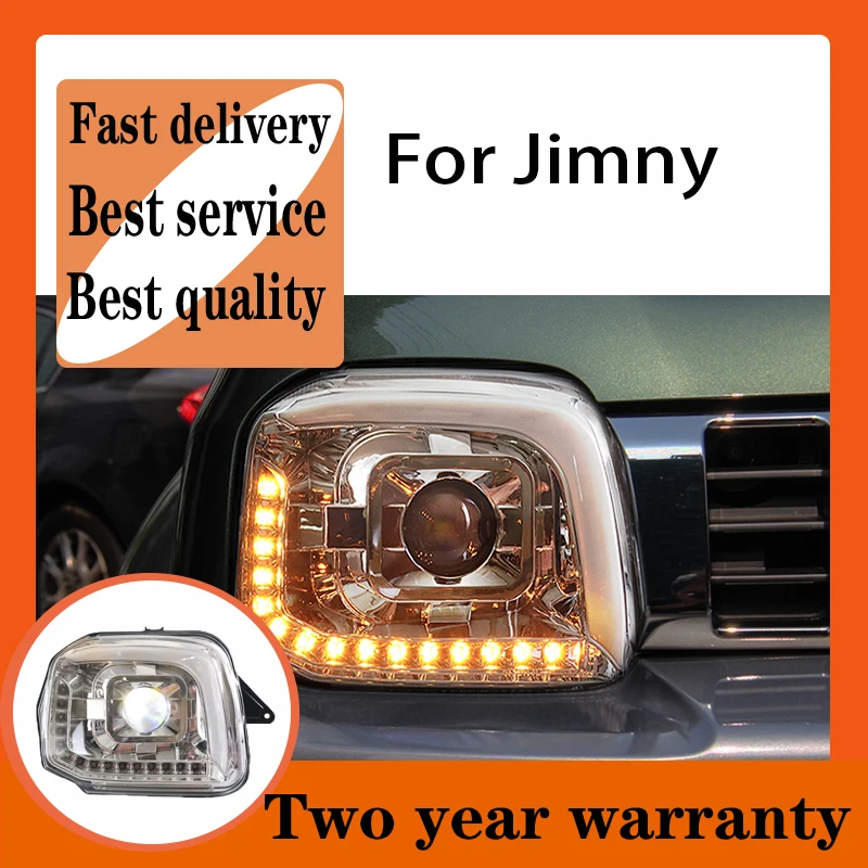 ForSuzukiJimnyHeadlight20072015LEDHeadlightsDRLTurnSignal