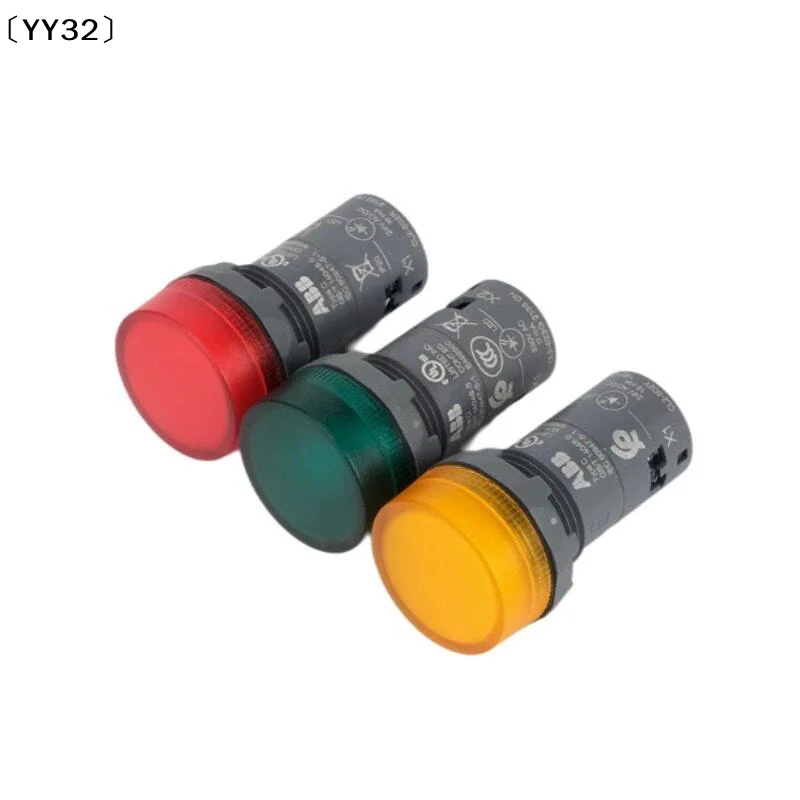 1pc ABB 표시 신호등 원본 CL2-502R CL2-502G CL2-502C CL2-502Y CL2-502L ABB 라이트 24VAC/〔YY32〕