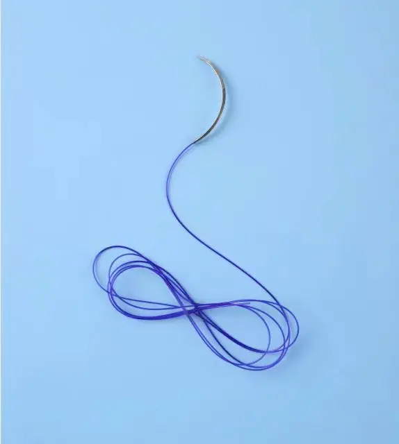 Veterinary PDO Sutures with Needle 75cm Sterile USP0 2-0 3-0 4-0