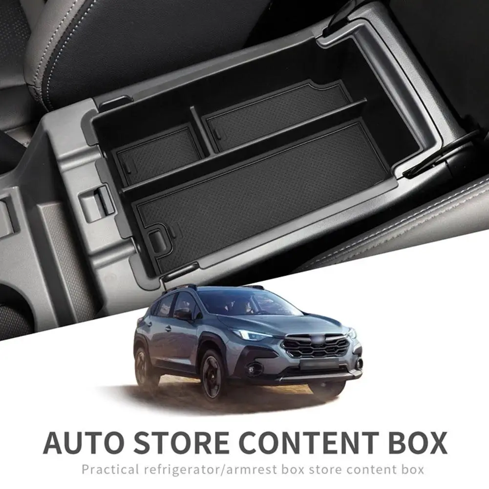 

Car Central Armrest Storage Box For Subaru Crosstrek GU Series (from December 2022) Center Console Organizer Car Accessorie N1B7