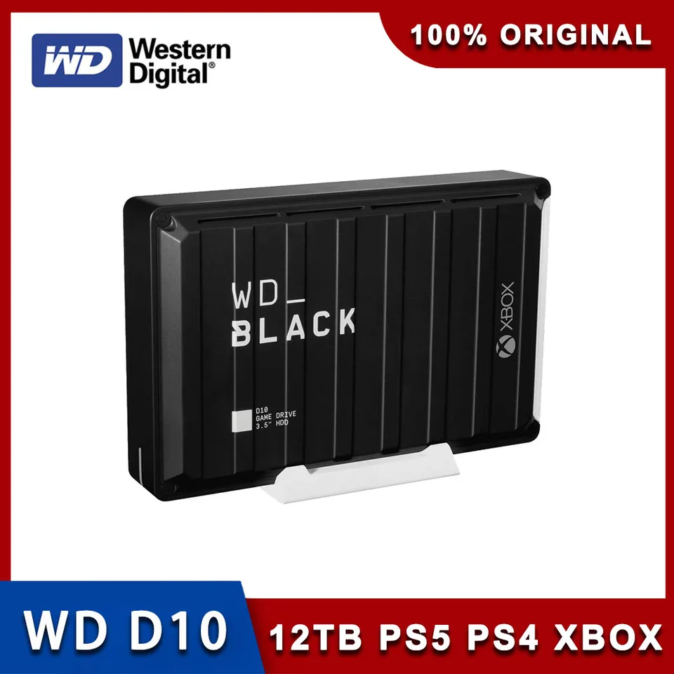 WD_BLACK 8TB D10 Game Drive for PlayStation, Xbox, PC, & Mac