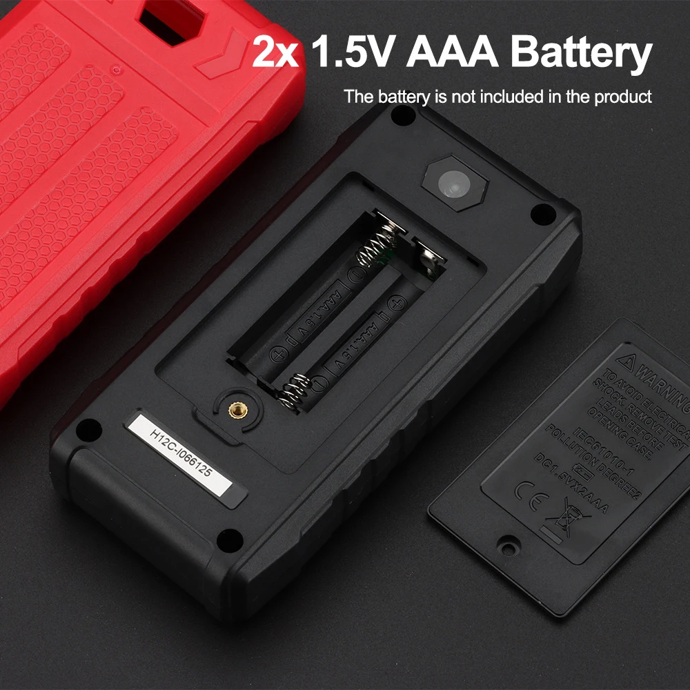 HABOTEST HT123 AC/DC Voltage Resistance Continuity Measurement Tester Smart Digital Multimeter NCV Multimeter with Backlight