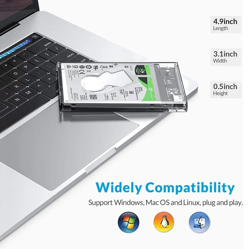  ϵ ũ ̽, SATA to USB 3.0 ̺,  ̽ Ŀ, 2.5 ġ SSD HDD Ŭ,  