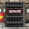 78" H Garage Shelving Heavy Duty Storage Shelves Adjustable 5 Tier Metal Shelves for Garage Warehouse Basement 6