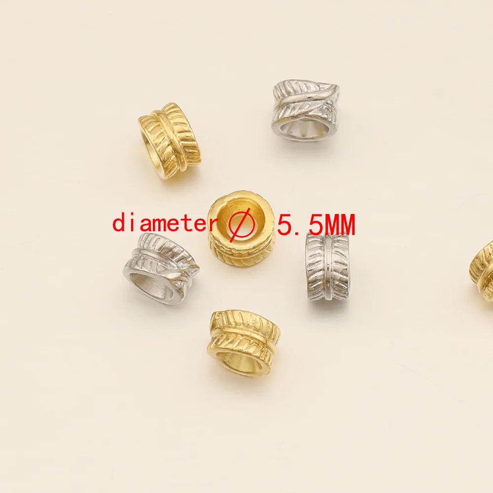Cordial Design 5*8MM 100Pcs Jewelry Spacer/Cylinder Shape/Genuine Gold Plating/Jewelry Findings & Components/DIY Bead/Hand Made - cordial