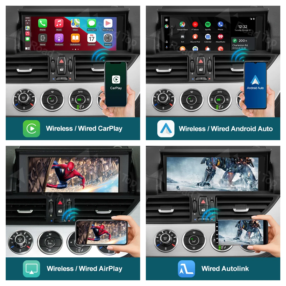 Wireless Carplay For Bmw Z4 E89 2009-2018, With Android Auto