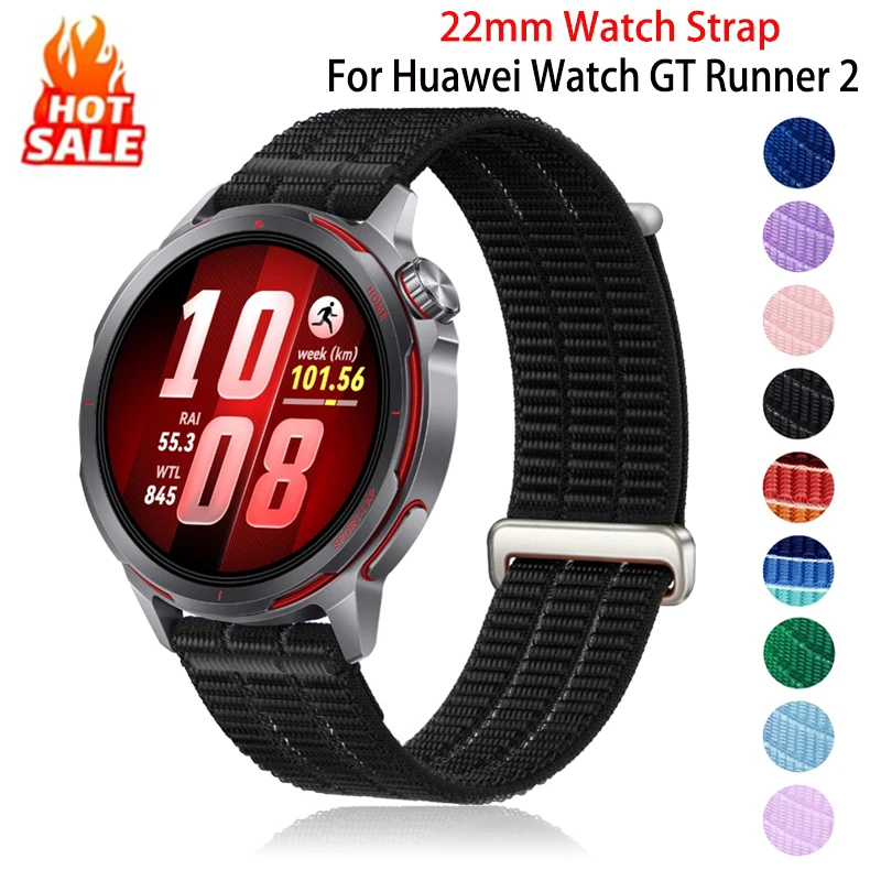 Sport Nylon Watch Straps - 22mm, Original Design