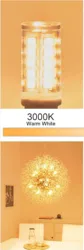 High - Efficiency G9 LED Corn Light Bulb - 15w (Warm White 3000K)