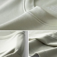 T-shirt à Manches Courtes et Col Ras du Cou pour Homme, 94% Modal, 6% IQUE dex, Solide, Sous-Vêtements Décontractés, Marque de Haute Qualité, Vêtements d'Été, Nouveauté 3