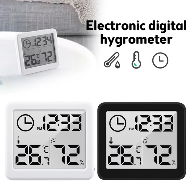 gearonic 3.2'' Clock Thermometer