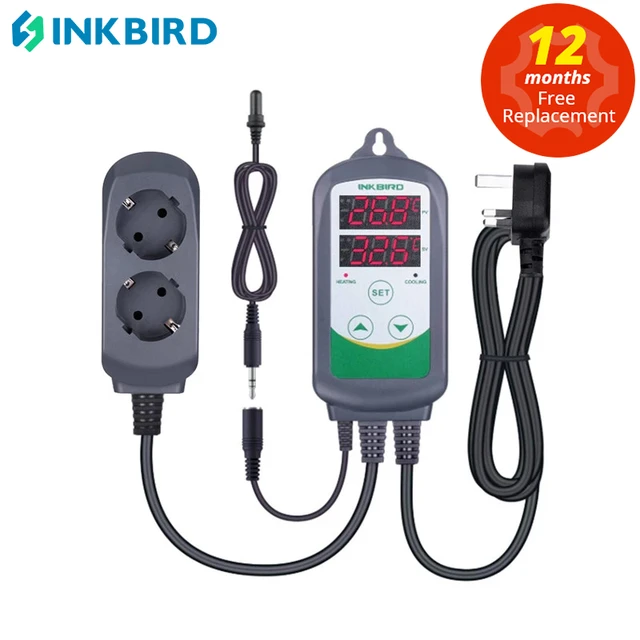 Inkbird Temperature Controller Aquarium | Cooling Aquarium Temperature  Controller - Thermometer Hygrometer - Aliexpress