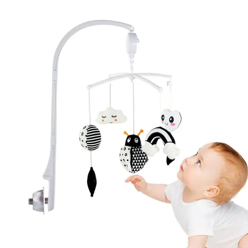 

Musical Baby Crib Mobile Nursery Decoration Hanging Mobile For Toddler Baby Rattles Crib Bed Bell Carousel For Cots Infant Toys
