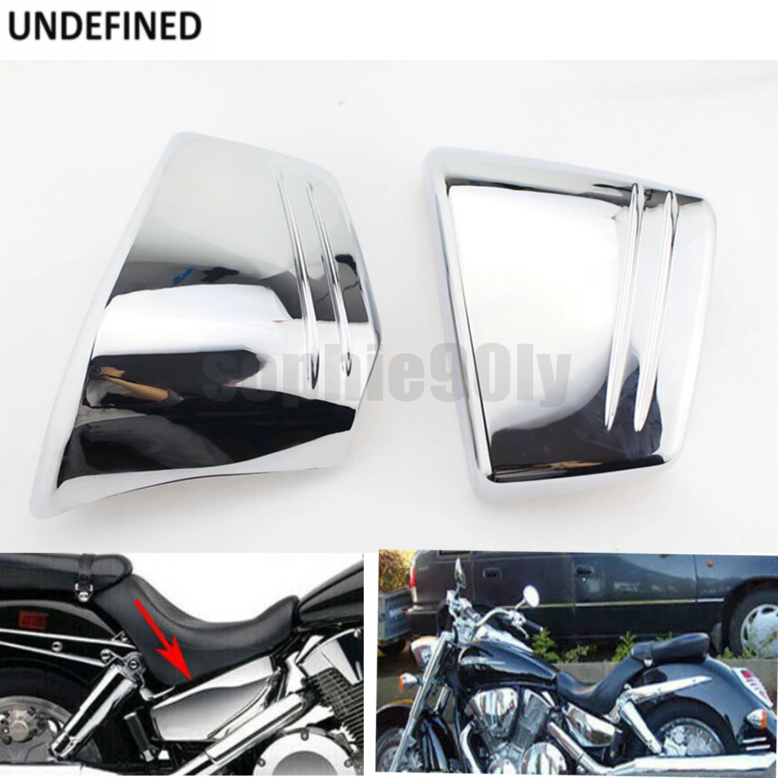 

Хромированные боковые обтекатели для рамы мотоцикла Honda VTX 1800 C VTX1800C 02-04 06-08