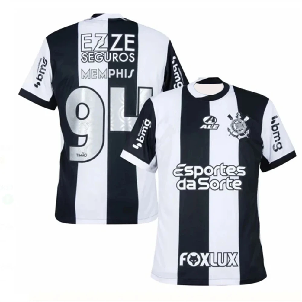 Summer Brazil Jersey Football Club Jersey No. 94 Sports Fans Tops Comfortable and Breathable Short Sleeve T Shirt Men Clothing men t shirts,football jersey