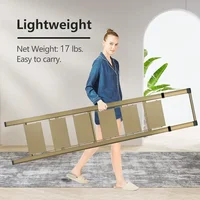 6 Step Ladder for 12 Feet High Ceiling, Lightweight Aluminum Folding Step Stool with Convenient Handgrip, Stepladde 4