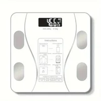 1pc precise measurement of body fat percentage Intelligent Bluetooth electronic weight scale wireless digital bathroom scale 1