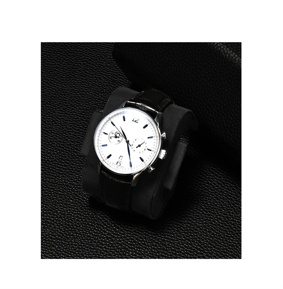 Travel Watch Organizer | Dual Watch Storage Bag Premium PU Leather Travel Watch Box, Po... - SKU TWO01859 - UGI Packaging