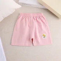 Short d'été en coton et lin de style coréen pour enfants, pantalons courts mignons pour tout-petits, garçons et filles, 1-5 ans 6