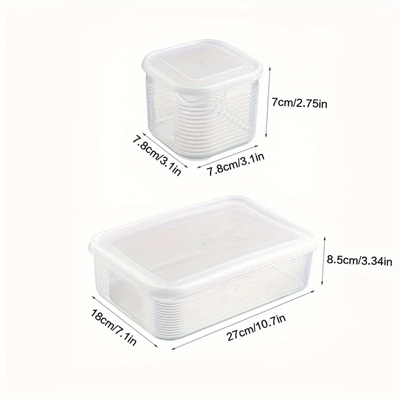 Leakproof Food Storage Containers Kitchen Food Grain Organizer Storage Tank Plastic Large capacity Moisture-proof Sealed Jars 5