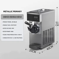 Machine à crème glacée d'été chaude 3,5 l, Heladera Para Hacer Helados Niños de bureau à haute efficacité 3