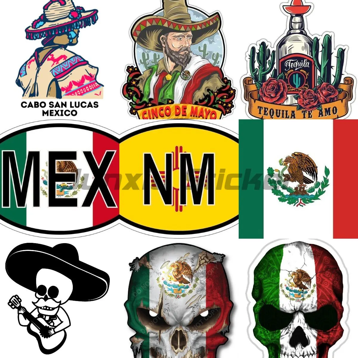 

Mexico Flag Map National Badge Car Stickers Motorcycle Racing Flag Sticker Skateboard Decal Bike Moto Tuning Mexico Car Stickers