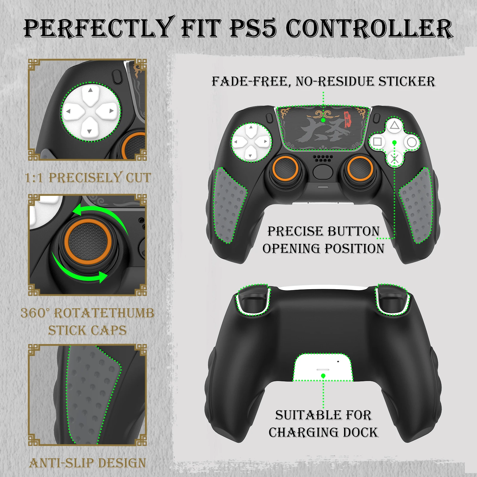 Premium Silicone Protective Grip