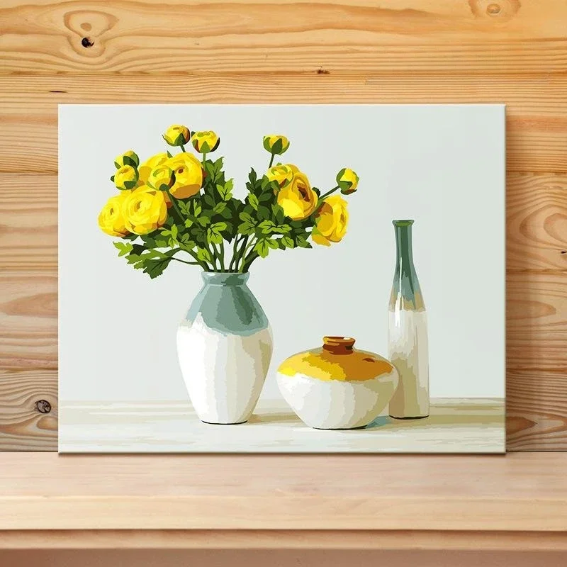 

3124071 Landscape painting hanging painting sofa background wall decoration entry porch oil painting