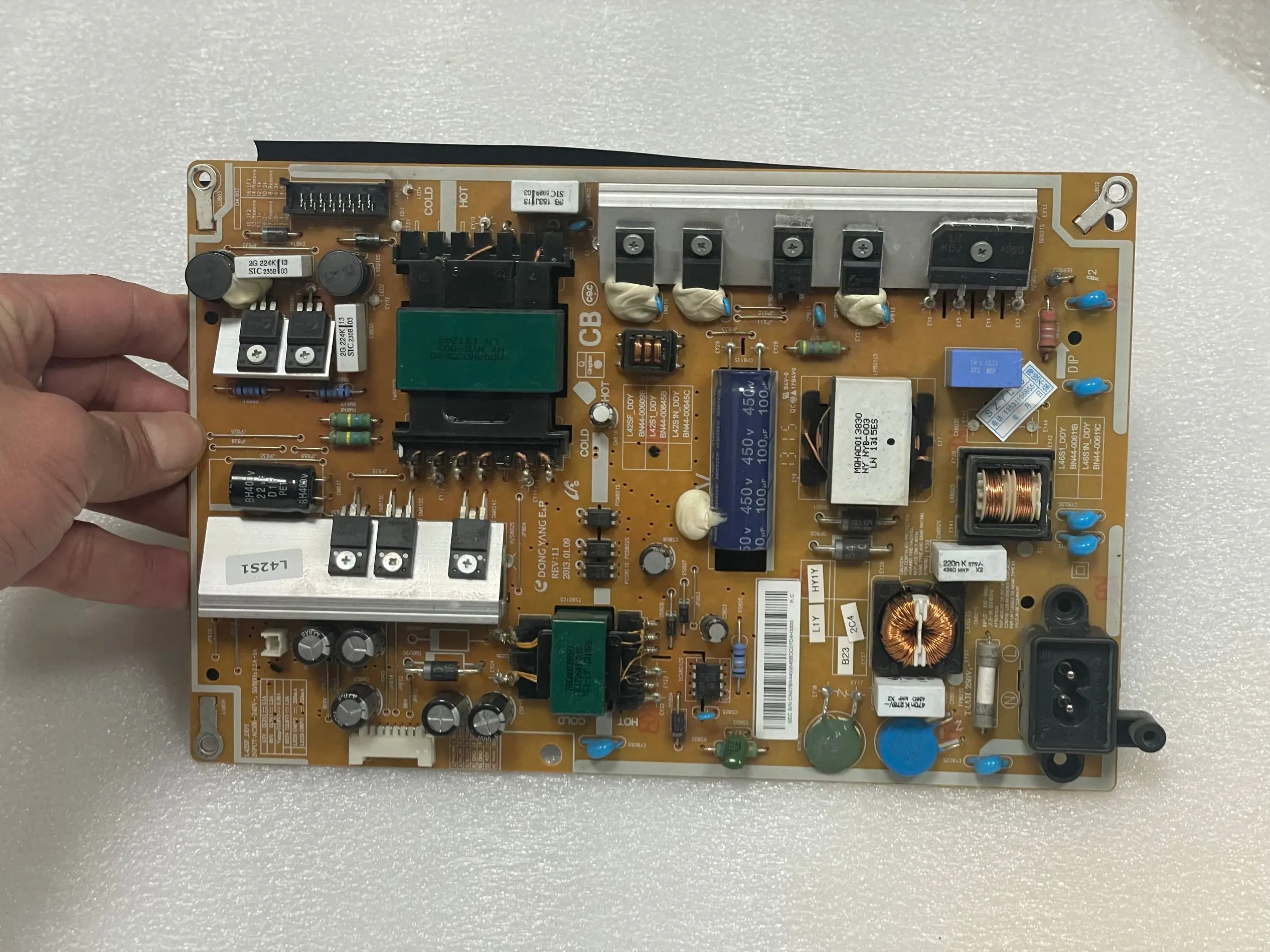 power board for SZYLIJ 1pcs/lot original L42S1_DSM BN44-00645A BN4400645A BN44-00645B it is used