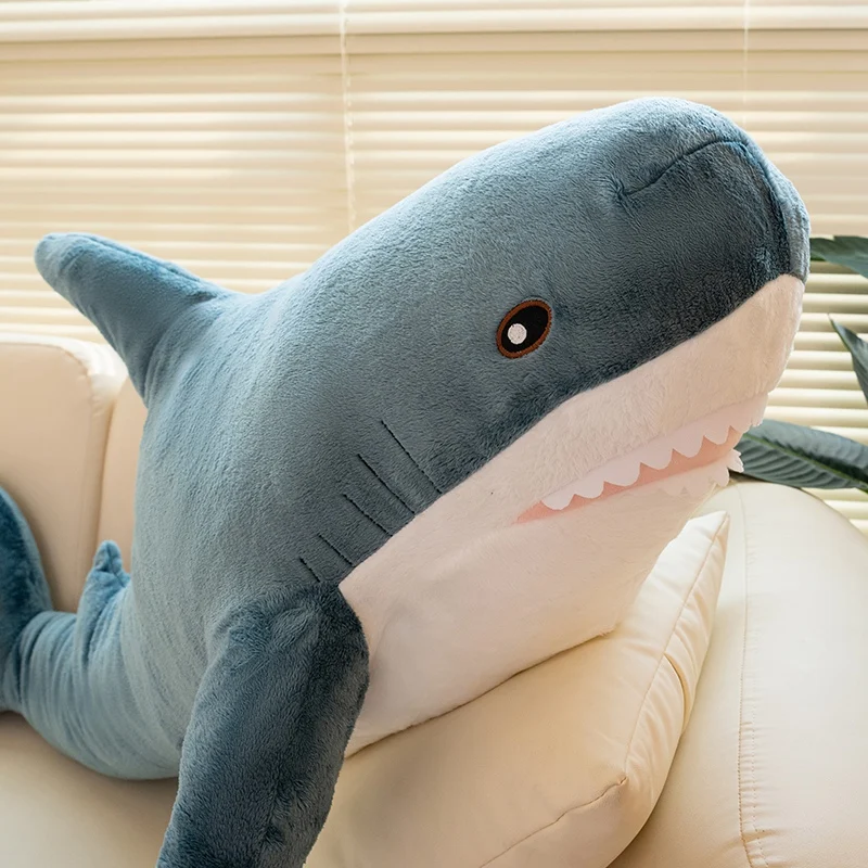 Cute Stuffed Shark Plush Toy Big Size