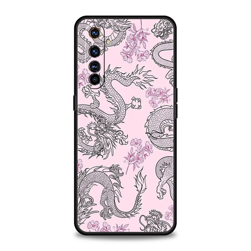 Illusory Color Chinese Dragon Phone Case with Enhanced Protection