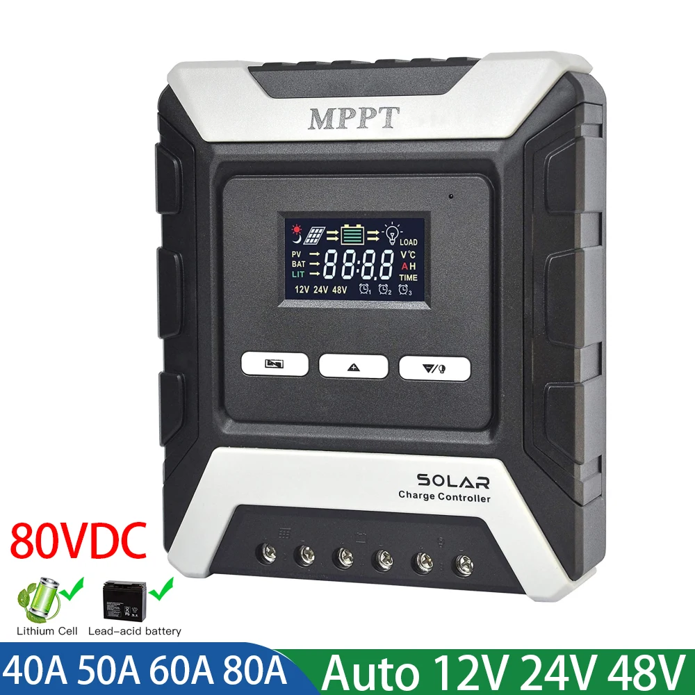 12V-24V-48V-MPPT-10A-20A-30A-40A-50A-60A-80A-Solar-Battery-Charge ...