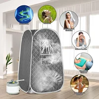 Portable Steam Sauna Tent Full Body Personal Home Spa with Remote Control, 4L/1600W Sauna Steamer Machine 1