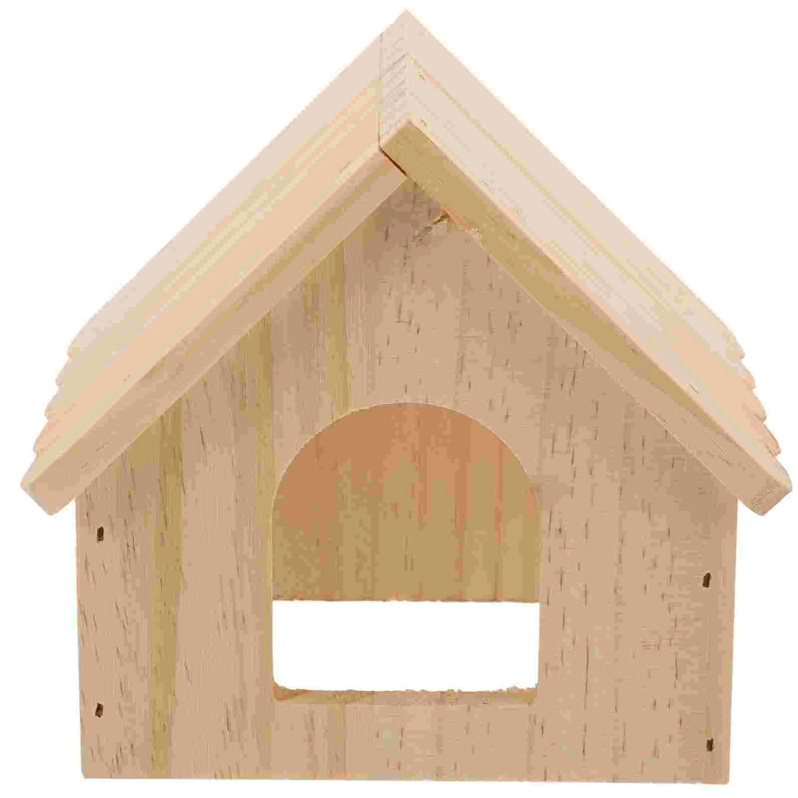 

Tiny Homes Hamster Hideout House Adorable Rat Wooden Hideouts Delicate Squirrel